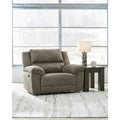 Signature Design by Ashley Laresview Brown Oversized Recliner