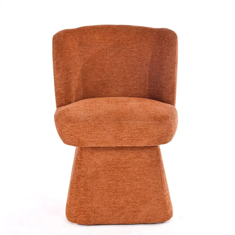 Fabric Upholstered Dining Chairs Set of 2