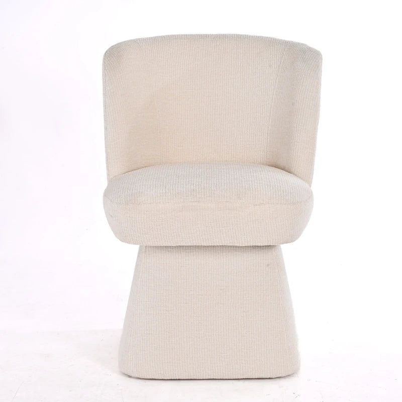 Fabric Upholstered Dining Chairs Set of 2