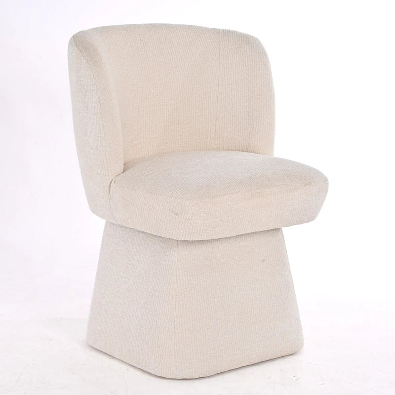 Fabric Upholstered Dining Chairs Set of 2