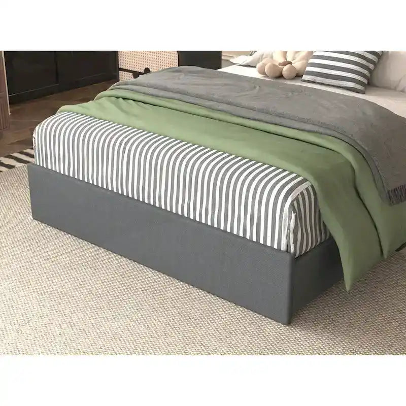 Versatile Queen Bed Frame with Multiple Functionalities for Optimal Bedroom Experience