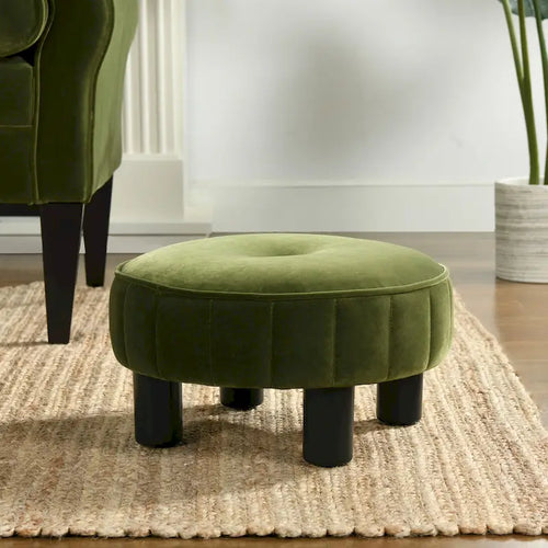 16 Round Footstool Ottoman