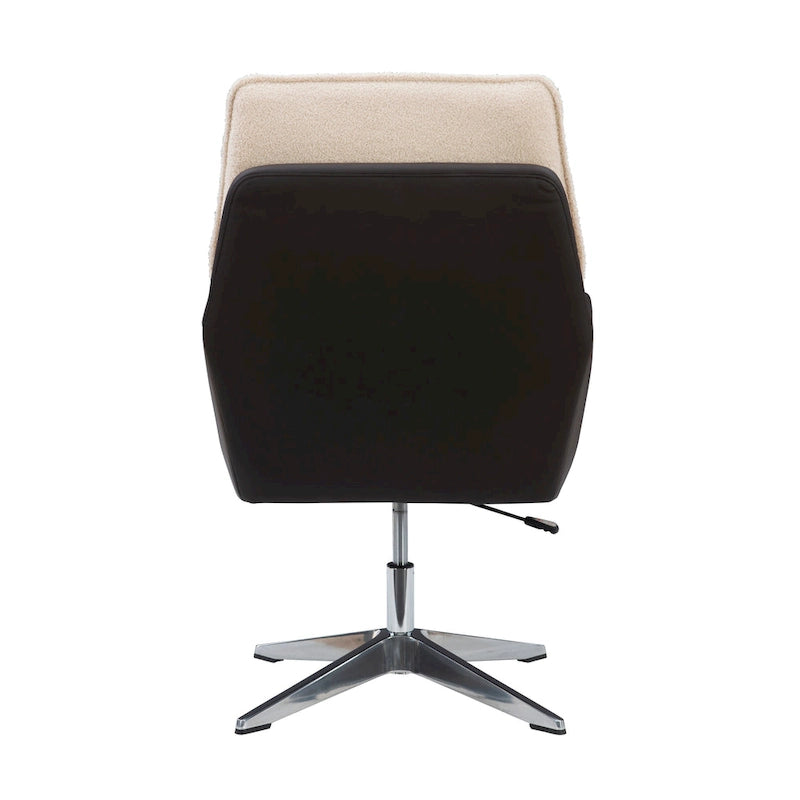 Marcia Swivel Sherpa Chair Accent Chair
