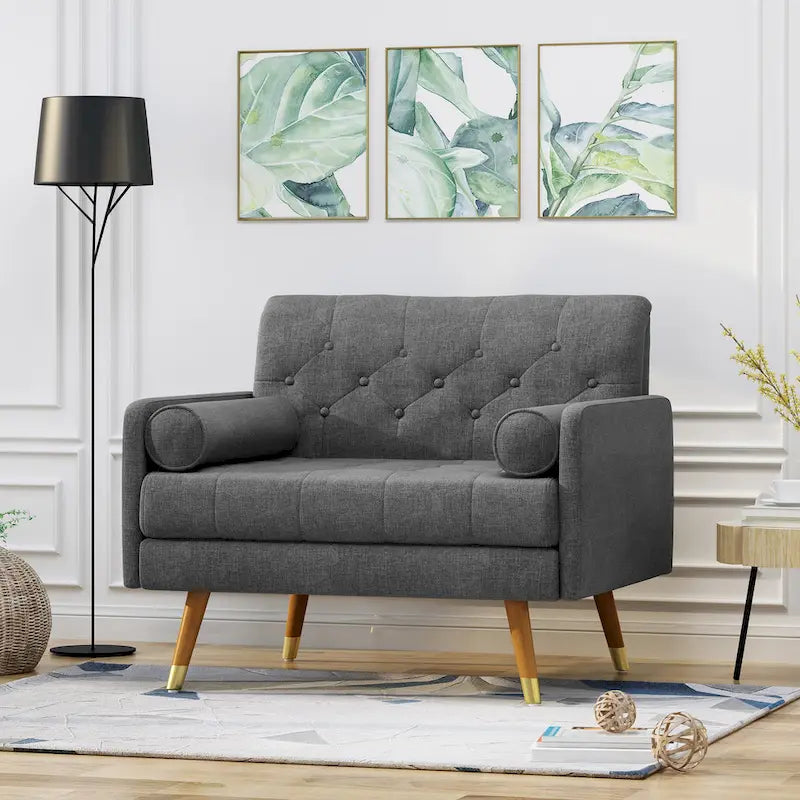 Eugene Fabric Mid-Century Modern Club Chair by Christopher Knight Home