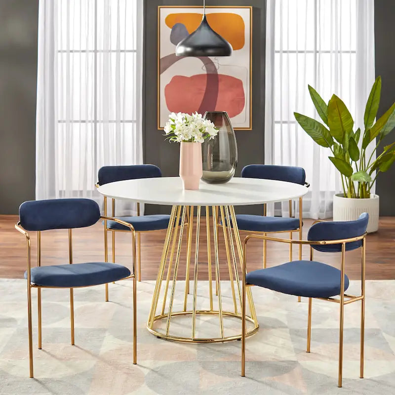 Simple Living Marsai Round Dining Table - 43.3 diameter