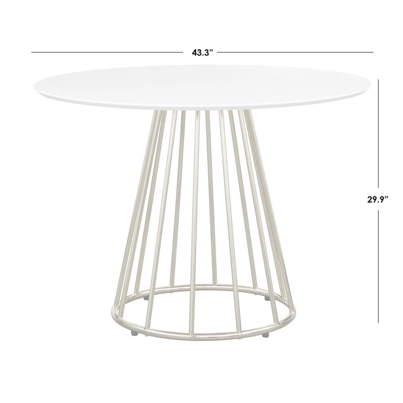 Simple Living Marsai Round Dining Table - 43.3 diameter
