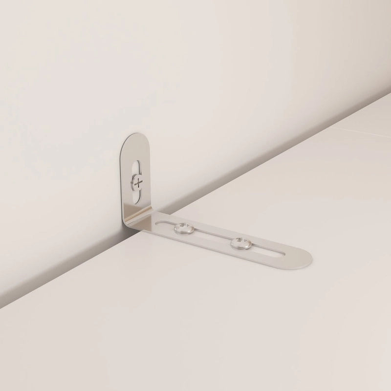 Versatile Wall Unit TV Stand LED Lighting - Accommodates TVs up to 75