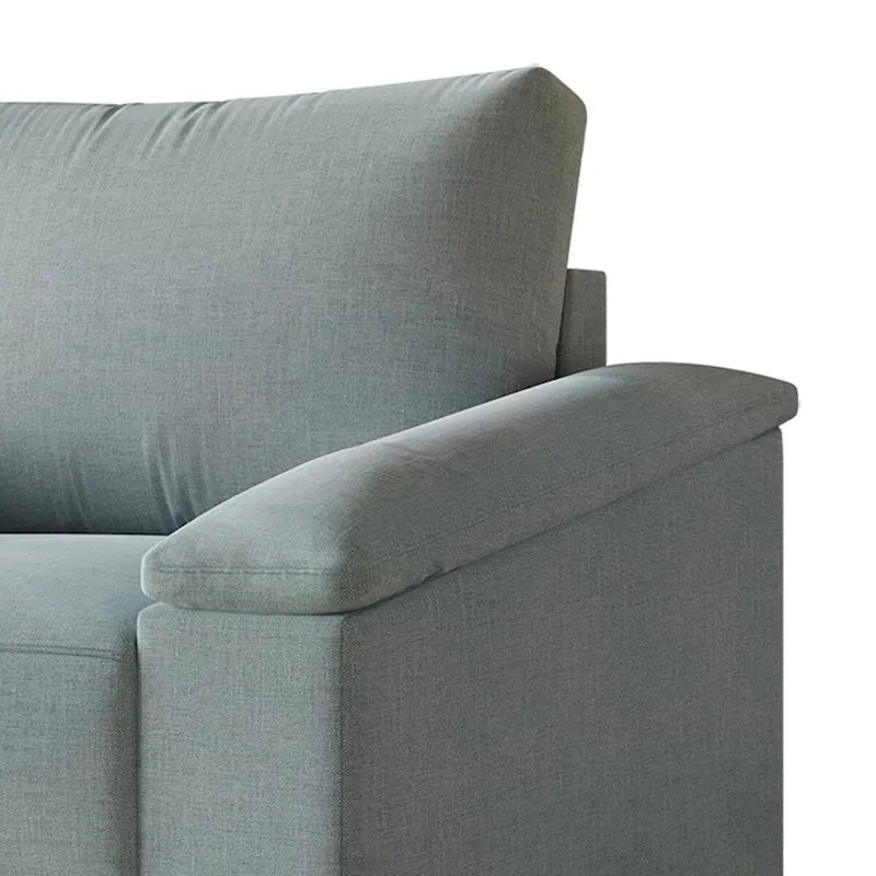 CraftPorch Simple Style Linen Upholstered Arm Chair
