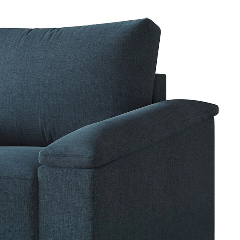 CraftPorch Simple Style Linen Upholstered Arm Chair