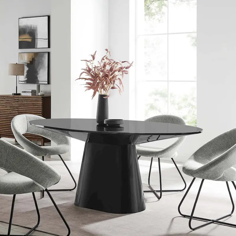 75" Oval Dining Table