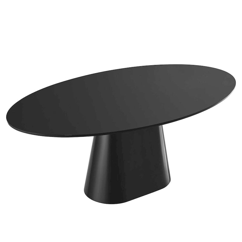75" Oval Dining Table