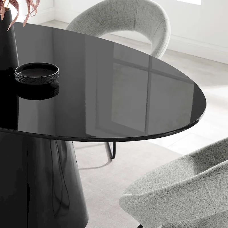75" Oval Dining Table