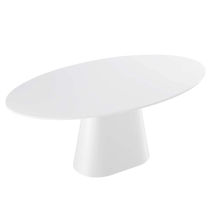 75" Oval Dining Table