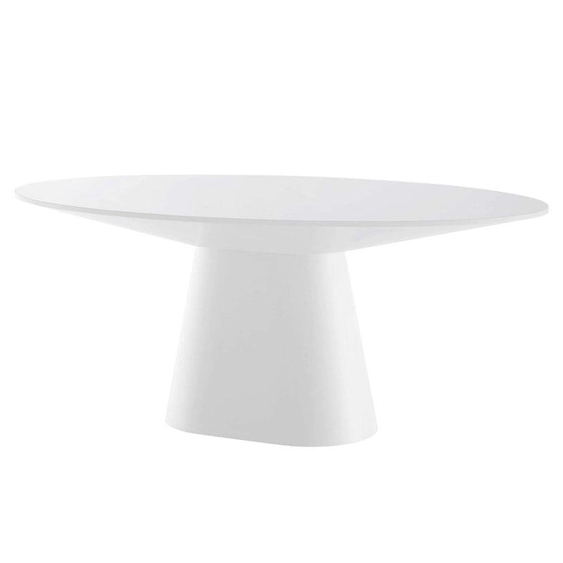 75" Oval Dining Table