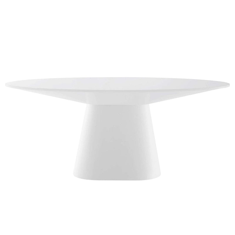 75" Oval Dining Table